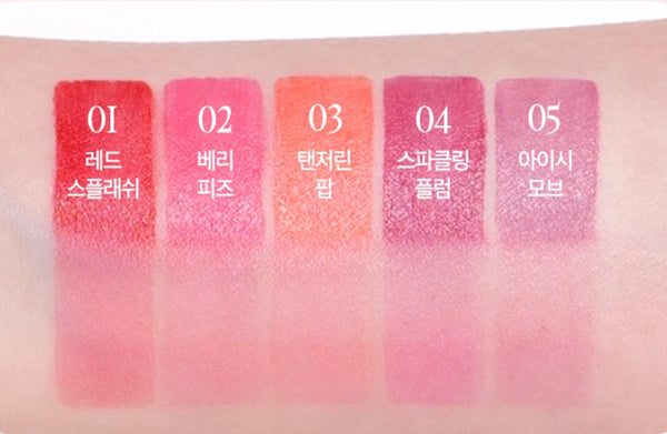 2 x CLIO Water Soda Tint 3g, 5 Colour Options from Korea