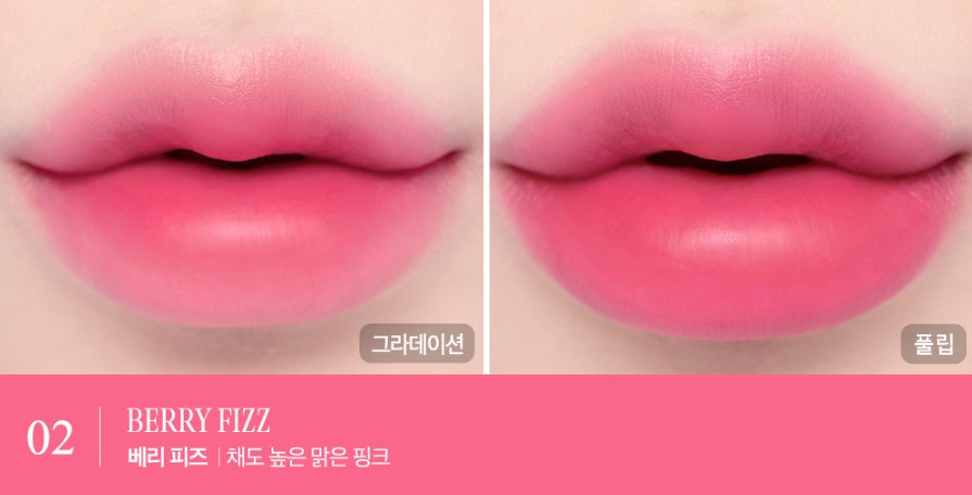2 x CLIO Water Soda Tint 3g, 5 Colour Options from Korea