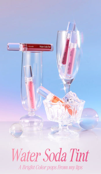 2 x CLIO Water Soda Tint 3g, 5 Colour Options from Korea