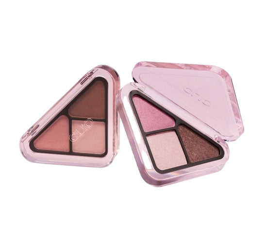 2 x CLIO Essential Shadow Tap, 3-Colour Eyeshadow Palette, 5 Options from Korea