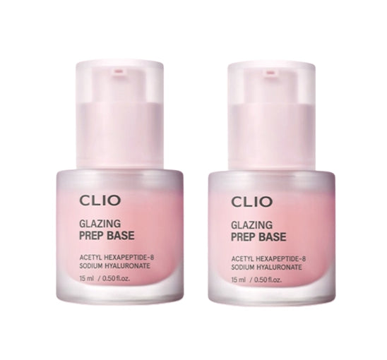 2 x CLIO Glazing Prep Base 40ml from Korea