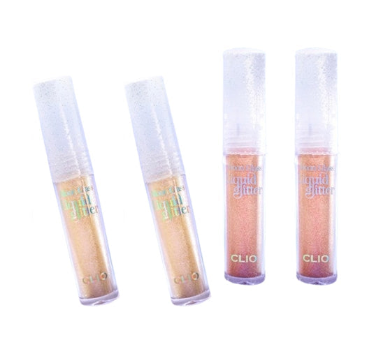 2 x CLIO Moon Glass Liquid Glitter 1g, 2 Colour Options from Korea
