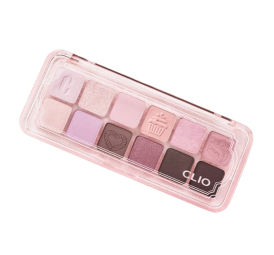 CLIO Pro Eye Palette Air, 12-Colour Eyeshadow Palette, 7 Options from Korea