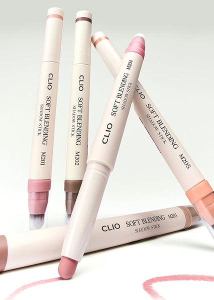 2 x CLIO Soft Blending Shadow Stick 1.4g (Soft Matte 5 Colour Options) from Korea