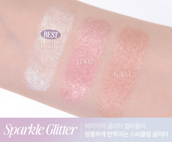 CLIO Soft Blending Shadow Stick 1.4g (Sparkle Glitter 3 Colour Options) from Korea