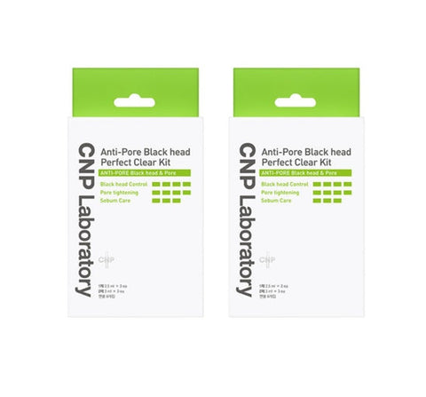 2 x CNP Laboratory Anti Pore Black Head Perfect Clear Kit (3 ea) from Korea