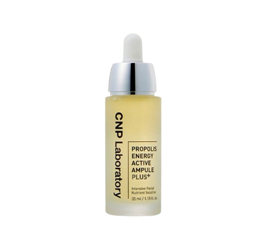 CNP Laboratory Propolis Energy Active Ampoule Plus bottle on a white background