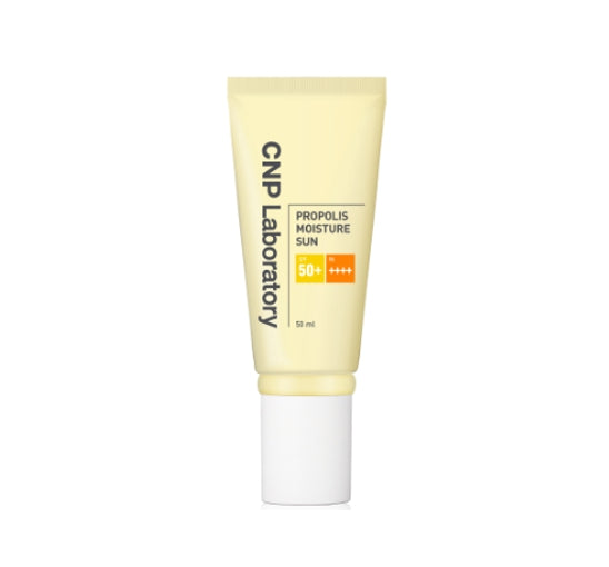 CNP Laboratory sunscreen tube on a white background