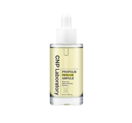 CNP Laboratory Propolis Rescue Ampule bottle on a white background