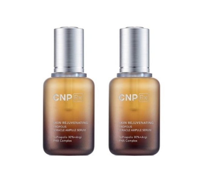 2 x CNP RX Skin Rejuvenating Propolis Miracle Ampoule Serum 40ml from Korea