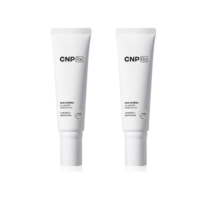 2 x CNP Rx Skin Screen All Master Sun Block 50ml from Korea