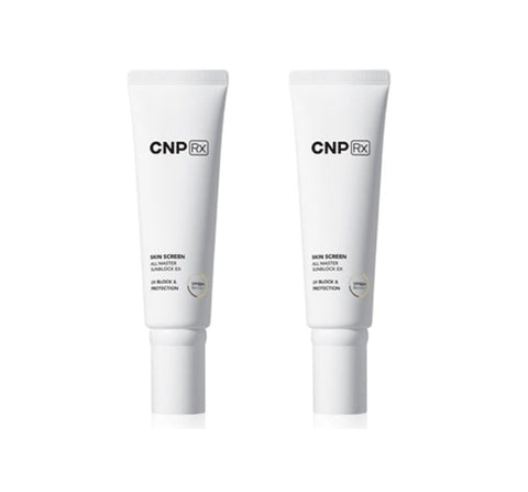 2 x CNP Rx Skin Screen All Master Sun Block 50ml from Korea