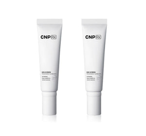 2 x CNP Rx Skin Screen Transparent Sun Block 50ml from Korea