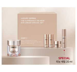 CNP Rx The Supremacy Re-New Eye Cream Nov. 2024 Set(5 Items) + Samples(120ea) from Korea