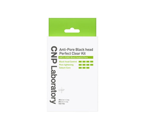 CNP Laboratory Anti Pore Black Head Perfect Clear Kit (3 ea) from Korea