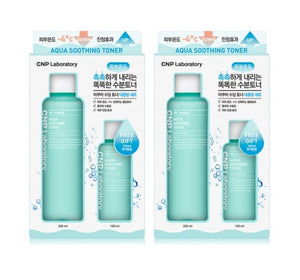 2 x CNP Laboratory Aqua Soothing Toner Set (2 Items) from Korea