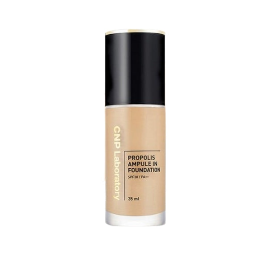 CNP Laboratory Propolis Ampule In Foundation 35ml #23 Natural Beige SFP 35 PA++ from Korea