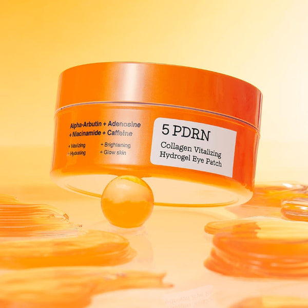 COSRX 5 PDRN Collagen Vitalizing Hydrogel Eye Patch, 60 Patchs from Korea