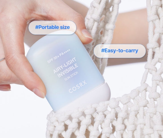 COSRX Airy-Light Invisible Sun Stick 19g SPF50+ PA++++ from Korea by COSRX