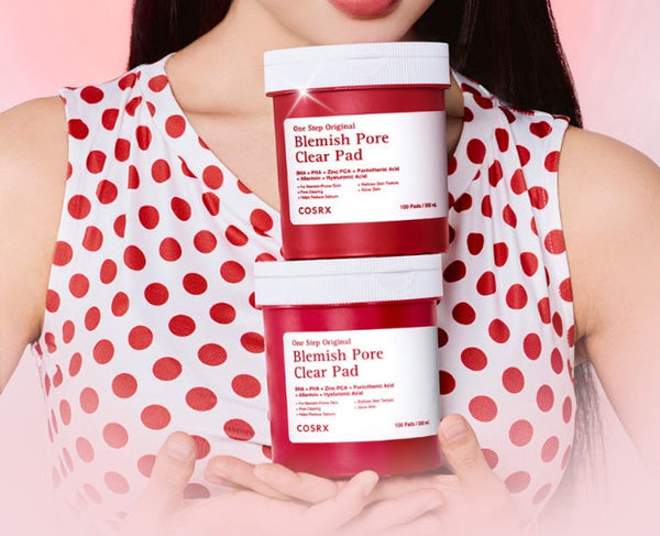 2 x COSRX One Step Original Blemish Pore Clear Pad, 100 Pads  from Korea