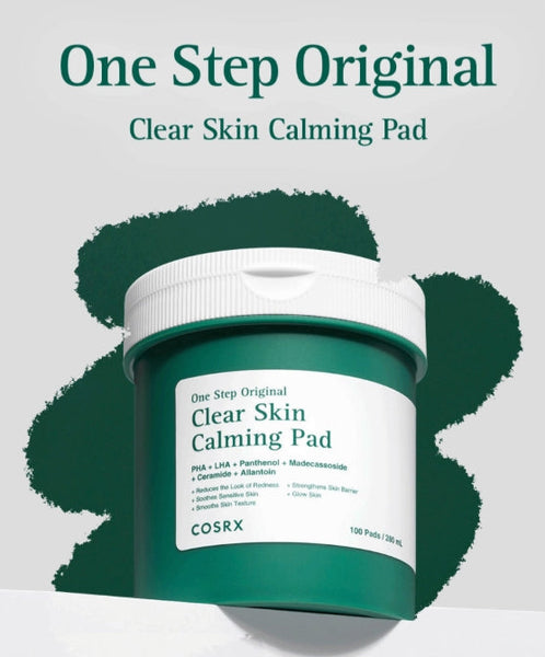COSRX One Step Original Clear Skin Calming Pad, 100 Pads  from Korea