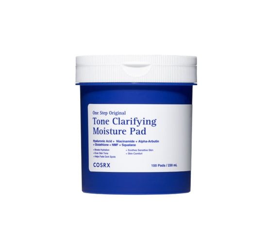 COSRX One Step Original Tone Clarifying Moisture Pad, 100 Pads  from Korea