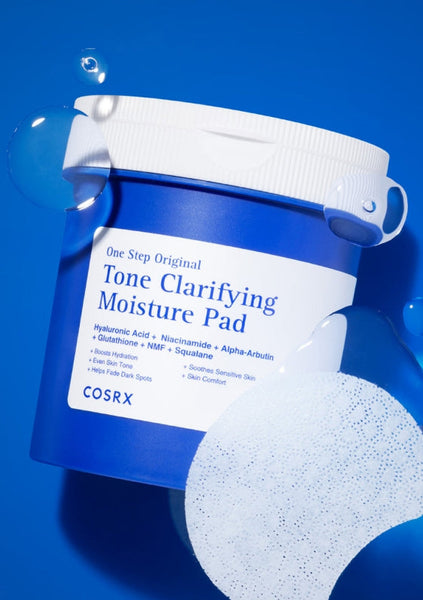 COSRX One Step Original Tone Clarifying Moisture Pad, 100 Pads  from Korea