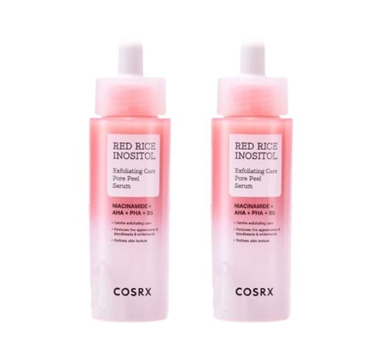 2 x COSRX RED RICE INOSITOL Exfoliating Care Pore Peel Serum 80ml from Korea