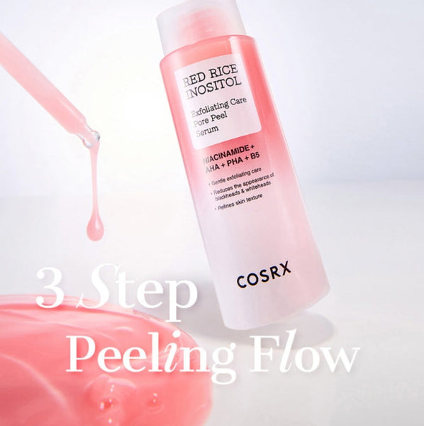 2 x COSRX RED RICE INOSITOL Exfoliating Care Pore Peel Serum 80ml from Korea