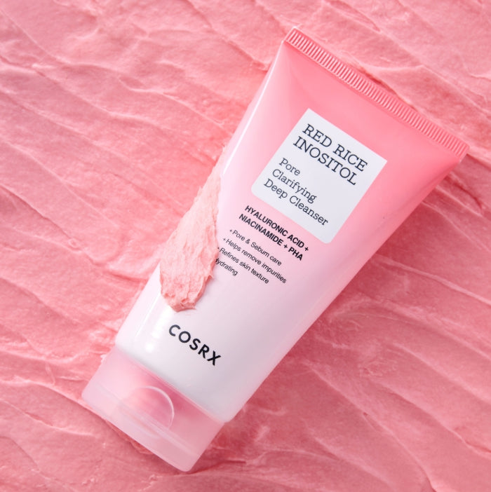 2 x COSRX RED RICE INOSITOL Pore Clarifying Deep Cleanser 150ml from Korea