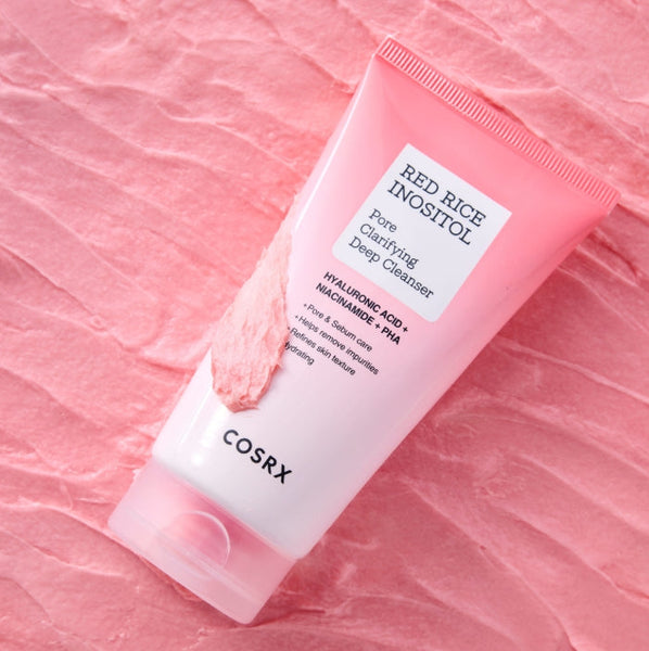 2 x COSRX RED RICE INOSITOL Pore Clarifying Deep Cleanser 150ml from Korea