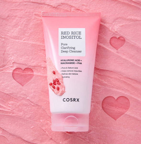2 x COSRX RED RICE INOSITOL Pore Clarifying Deep Cleanser 150ml from Korea