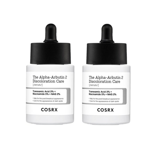 2 X COSRX The Alpha-Arbutin 2 Discoloration Care Serum 50ml from Korea
