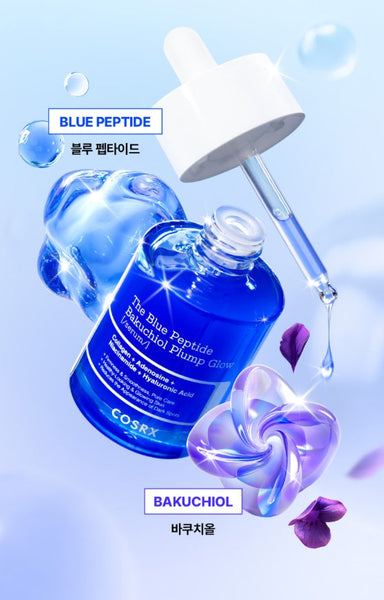 COSRX The Blue Peptide Bakuchiol Plump Glow Serum 50ml from Korea
