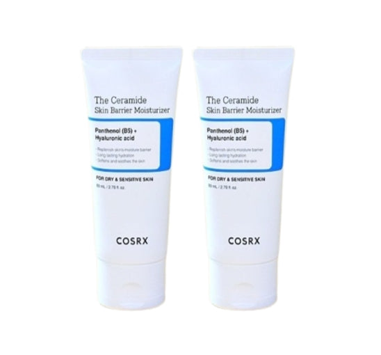 2 X COSRX The Ceramide Skin Barrier Moisturizer 80ml from Korea