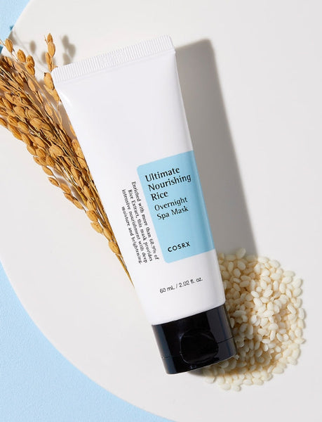 COSRX Ultimate Nourishing Rice Overnight Spa Mask 60ml from Korea by COSRX