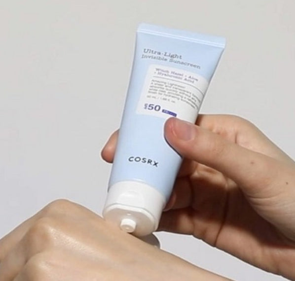 COSRX Ultra-Light Invisible Sunscreen 50ml SPF50+ PA++++ from Korea by COSRX