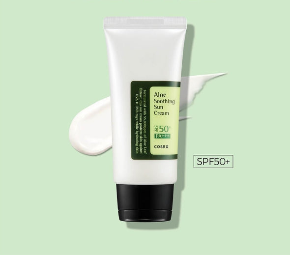 COSRX Aloe Soothing Sun Cream SPF50+ PA+++ 50ml from Korea by COSRX
