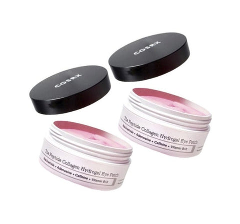 2 x COSRX The Peptide Collagen Hydrogel Eye Patch 60 Patches from Korea