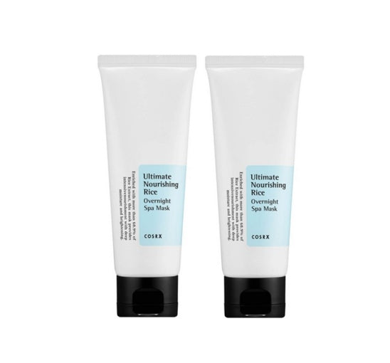 2 x COSRX Ultimate Nourishing Rice Overnight Spa Mask 60ml from Korea by COSRX