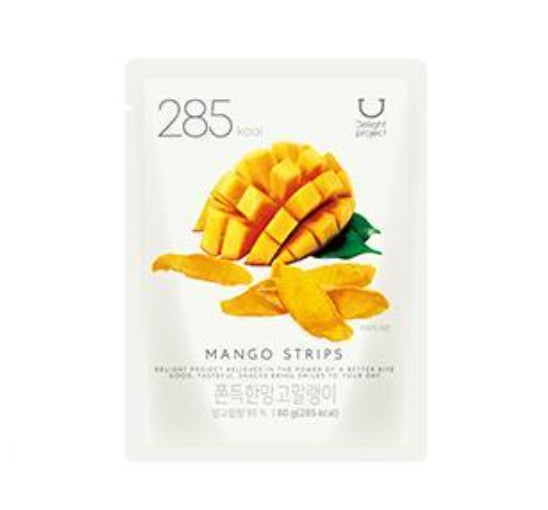 DELIGHT PROJECT Peach Strips 62g(4EA) + Mango Strips 80g(3EA) from Korea