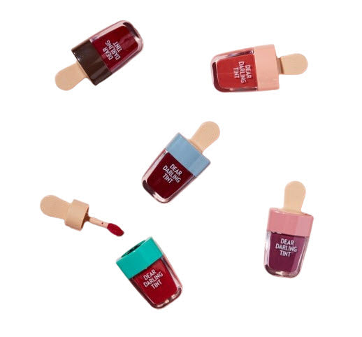 3 x ETUDE Dear Darling Water Gel Tint (Ice Cream Tint) 4.5g, 5 Colours from Korea