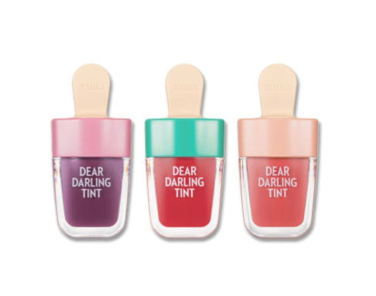 ETUDE Dear Darling Water Gel Tint (Ice Cream Tint) 4.5g, 5 Colours from Korea