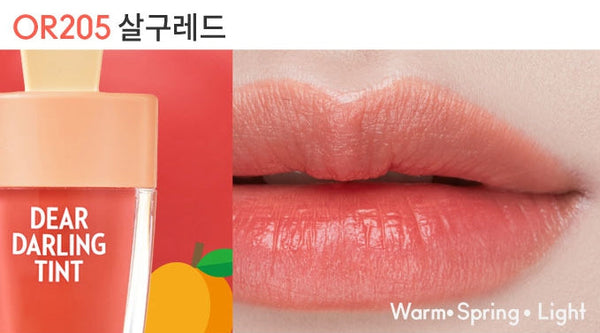 ETUDE Dear Darling Water Gel Tint (Ice Cream Tint) 4.5g, 5 Colours from Korea