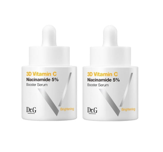 2 x Dr.G 3D Vitamin C Niacinamide 5% Brightening Booster Serum 30ml from Korea