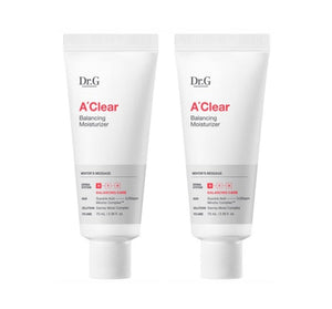 2 x Dr.G A-Clear Balancing Moisturizer 70ml from Korea