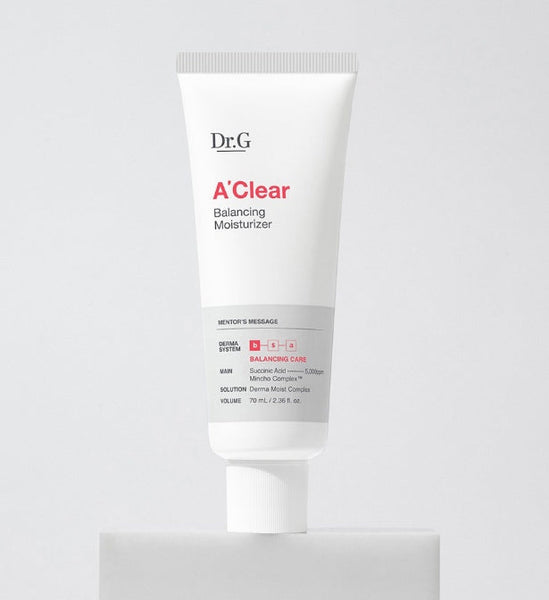 Dr.G A'clear Balancing Moisturizer 70ml from Korea
