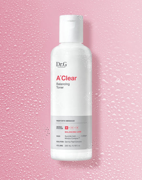 2 x Dr.G A'clear Balancing Toner 200ml from Korea