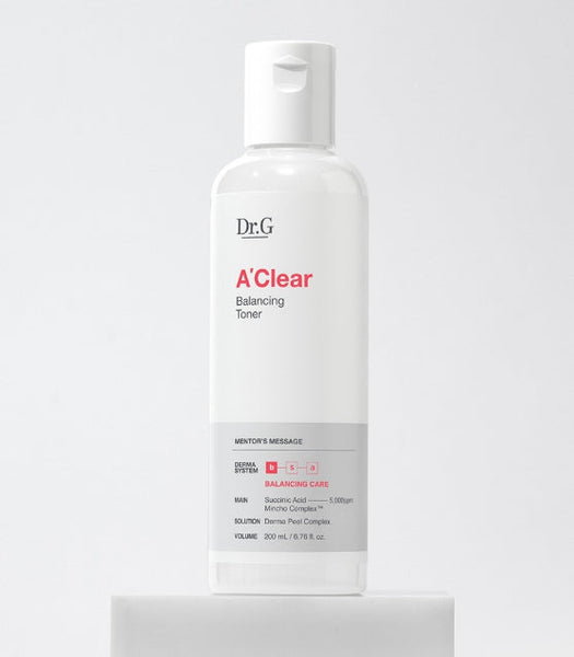 Dr.G A'clear Balancing Toner 200ml from Korea
