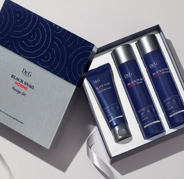 Dr.G Black Snail Homme Prestige Set (3 Items) from Korea